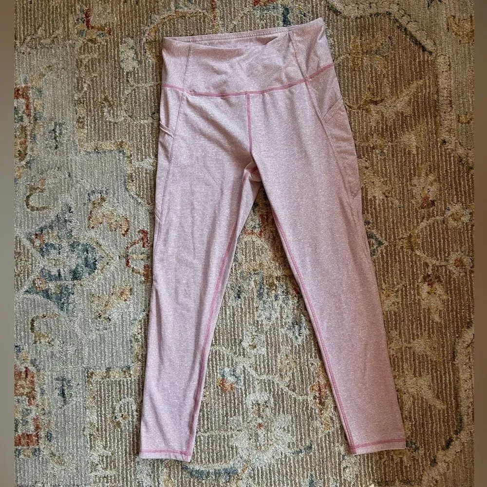 Danskin striped Pink Leggings